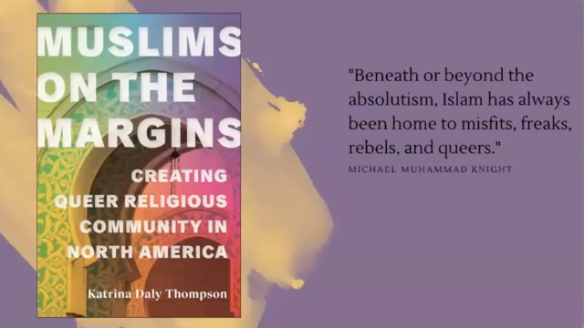 Muslims on the Margins Book Talk Graphic