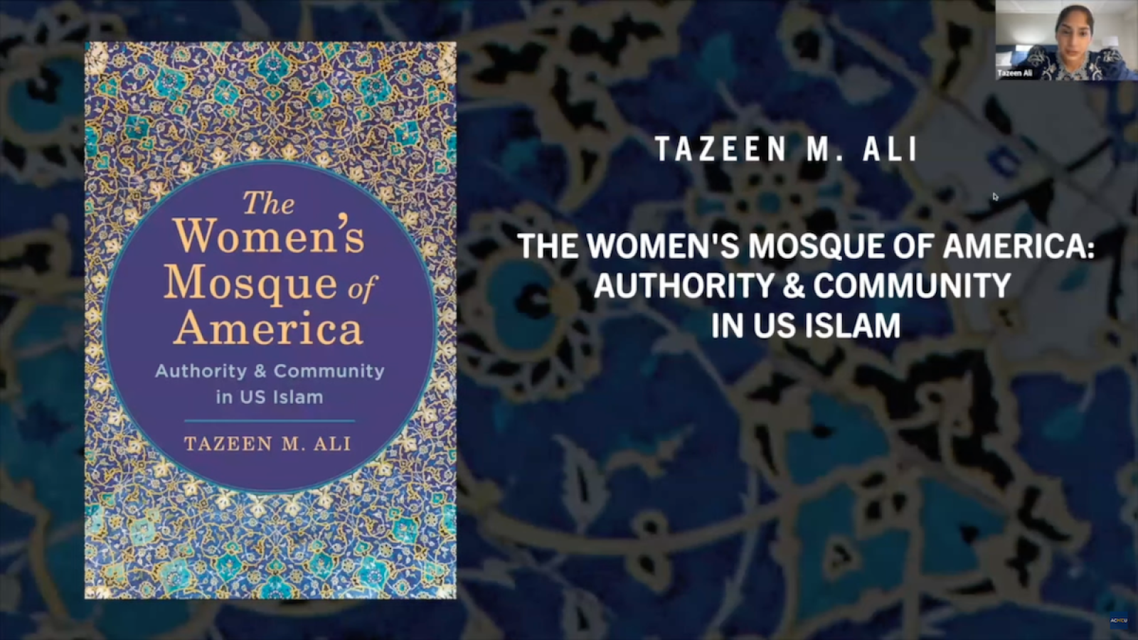 The Womens Mosque of America Lecture